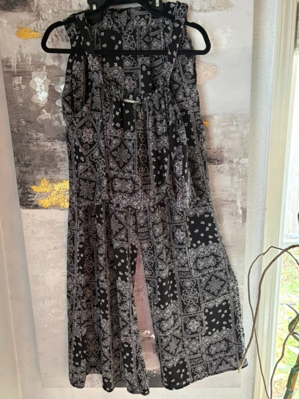 SAINTS & HEARTS Boho Two Piece Flouncy Pant Set